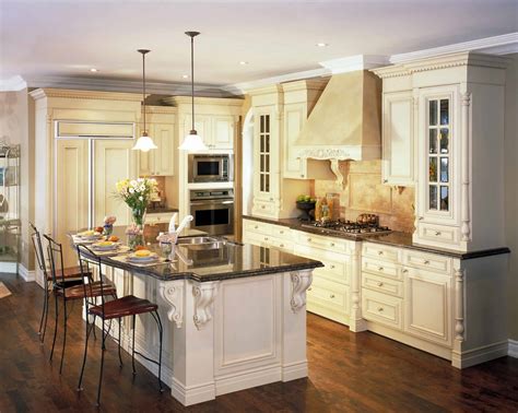 stainless traditional kitchen island